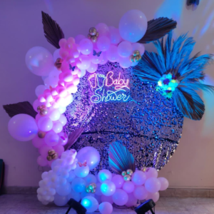 Baby Shower Balloon Ring Decoration