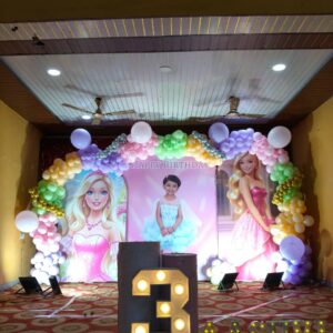 Barbie Theme Kids Birthday Decoration