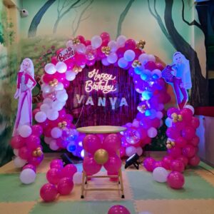 Barbie Theme Kids Birthday Decoration