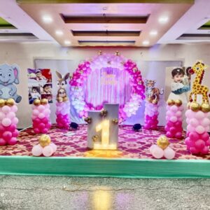 Jungle Theme Kids Birthday Decoration