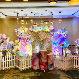 Princess Theme Kids Birthday Decoration